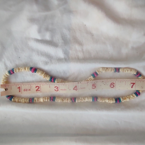 VTG 80s puke shell necklace - Picture 6 of 8